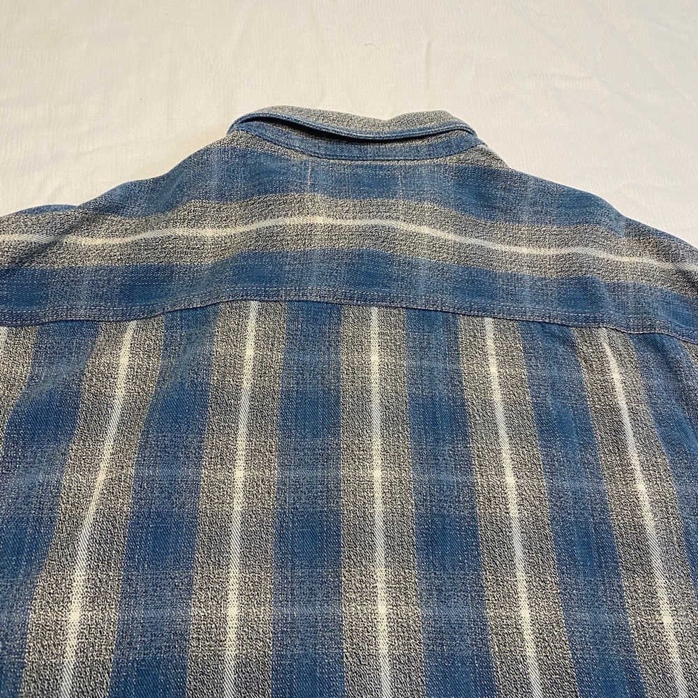 Levi’s Vintage Denim Plaid Shirt - Picture 12 of 16